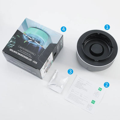 Car Ashtray Air Purifier – Smoke & Odor Eliminator