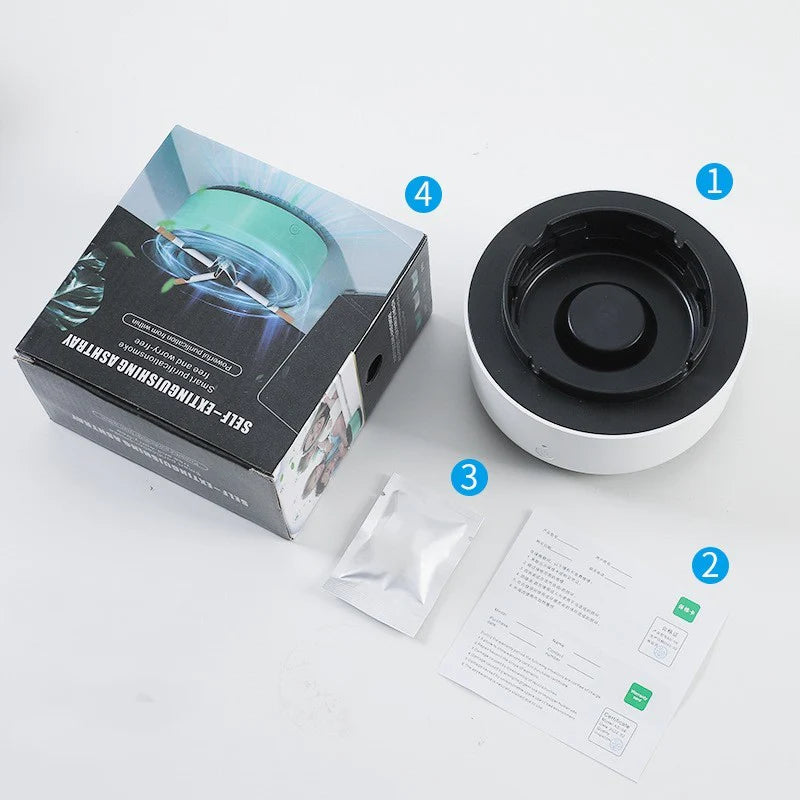 Car Ashtray Air Purifier – Smoke & Odor Eliminator