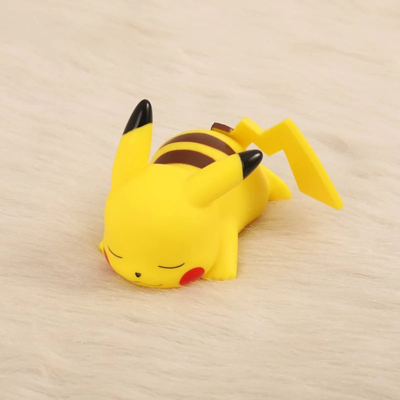 PokeGlow LED Night Light – Kawaii Pikachu, Charmander, Psyduck Anime Figures for Kids Bedroom Decor