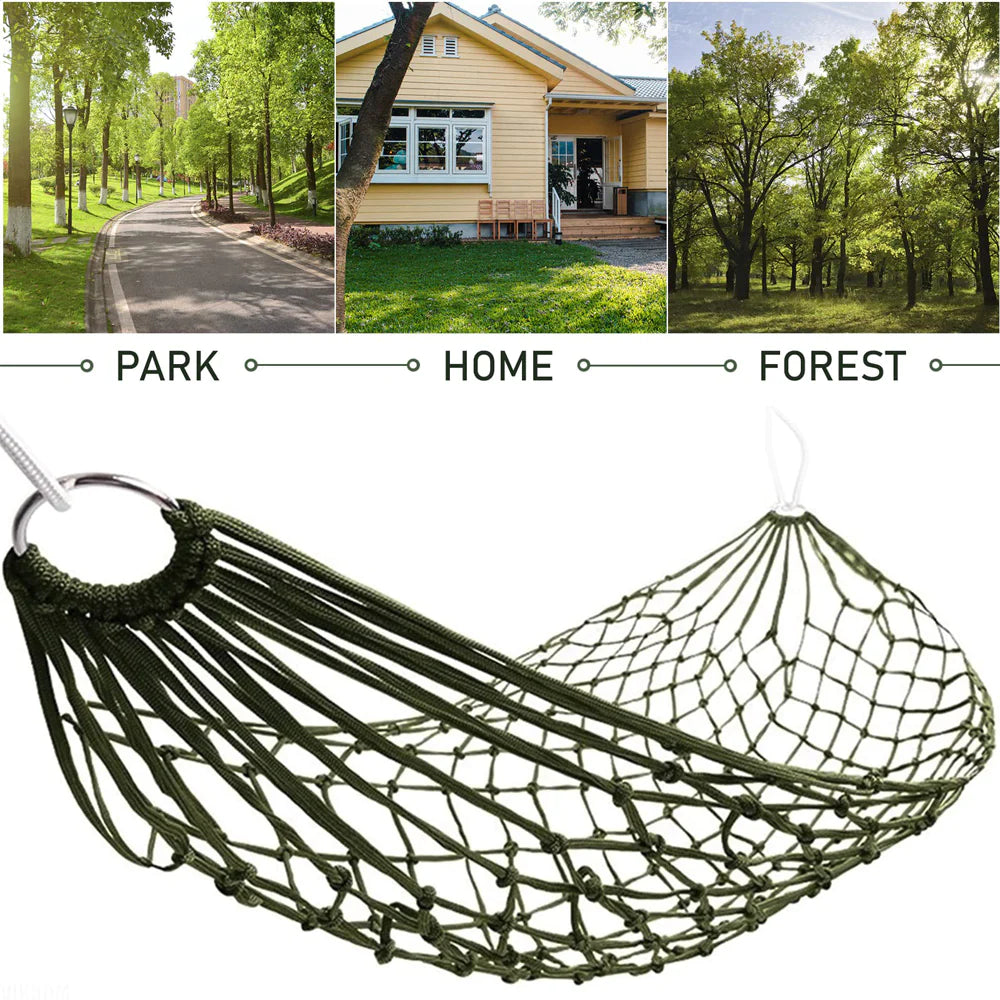 Folding Nylon Hammock Chair – Travel & Patio Swing