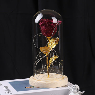Eternal Rose in Glass Dome