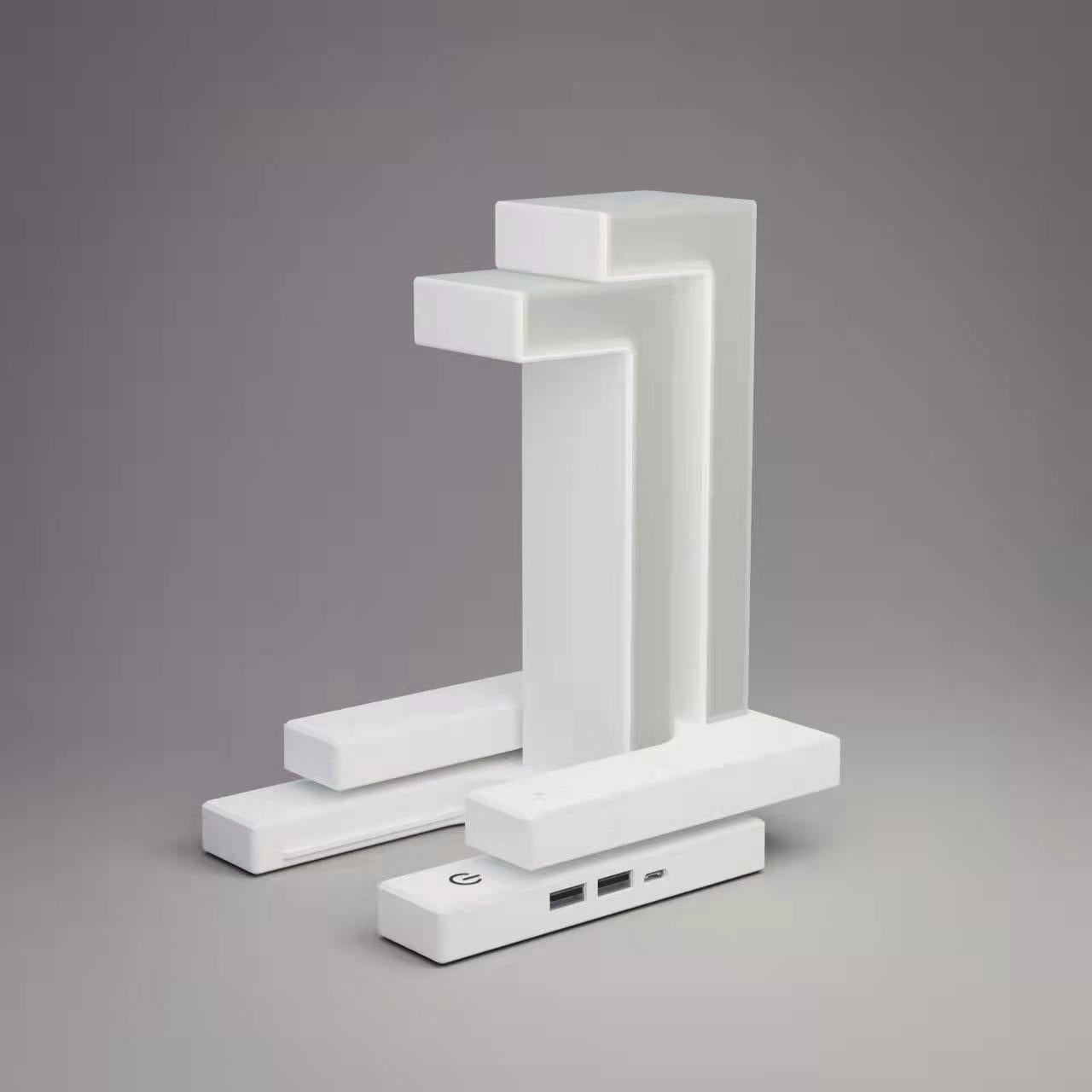 Floating Balance Table Lamp with Wireless Smartphone Charging