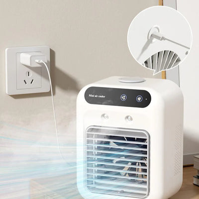 Mini Air Conditioner Fan – Room, Office, Car Cooling