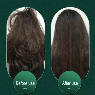 2-in-1 Hair Straightener & Curler – Ceramic Hot Comb