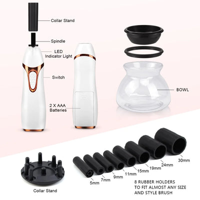 GlowSpin – Automatic Makeup Brush Cleaner & Dryer