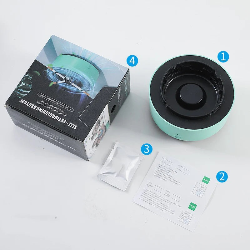 Car Ashtray Air Purifier – Smoke & Odor Eliminator