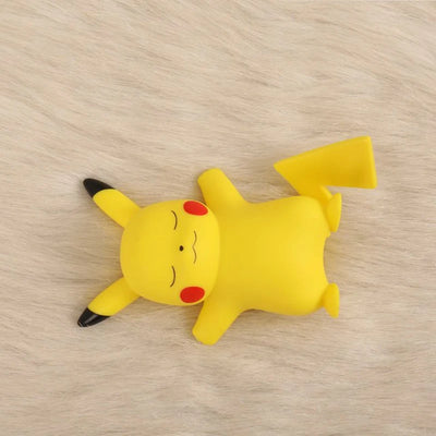 PokeGlow LED Night Light – Kawaii Pikachu, Charmander, Psyduck Anime Figures for Kids Bedroom Decor
