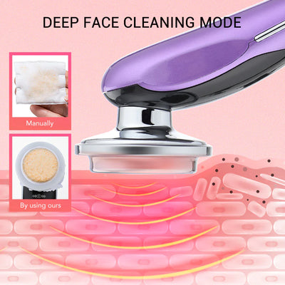 7-in-1 Facial Massager – EMS, RF, Microcurrent Anti-Aging Device