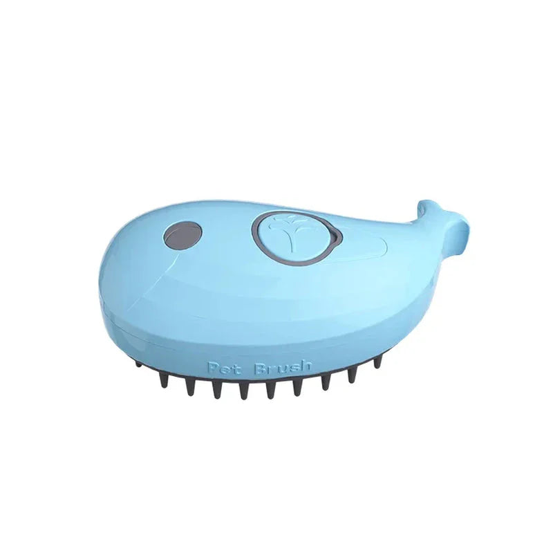 3-in-1 Steam Brush for Cats & Dogs – USB Rechargeable