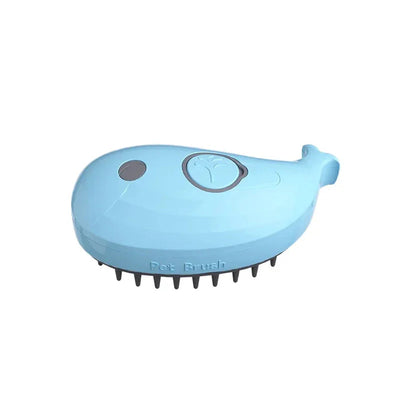 3-in-1 Steam Brush for Cats & Dogs – USB Rechargeable