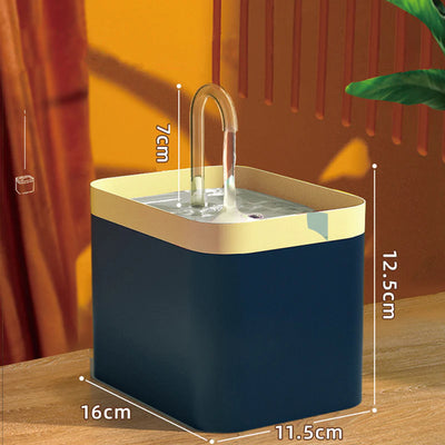 Automatic Cat Water Fountain – 1.5L USB Quiet Pet Drinking Dispenser