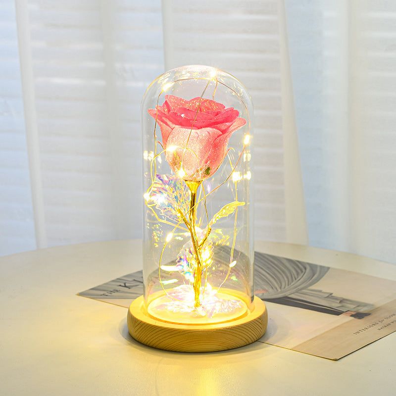 Eternal Rose in Glass Dome