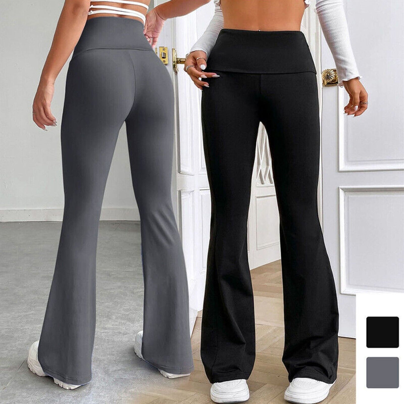 High Waist Palazzo Leggings for Women