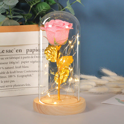Eternal Rose in Glass Dome