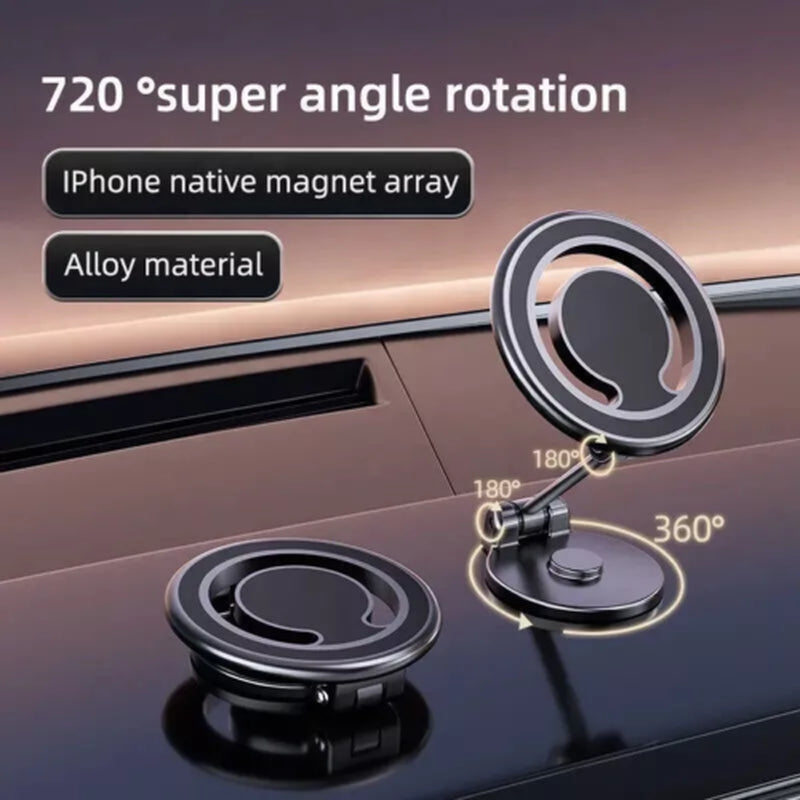 Magnetic Car Mount Phone Holder – MagSafe Compatible