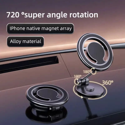 Magnetic Car Mount Phone Holder – MagSafe Compatible